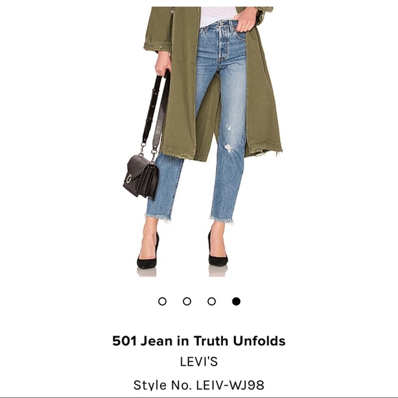 levis truth unfolds 501 jeans